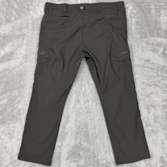 Wrangler Pants Mens 44x30 ATG Gray Articulated Knees Cargo UPF 50 Hiking Flex - Picture 2 of 15